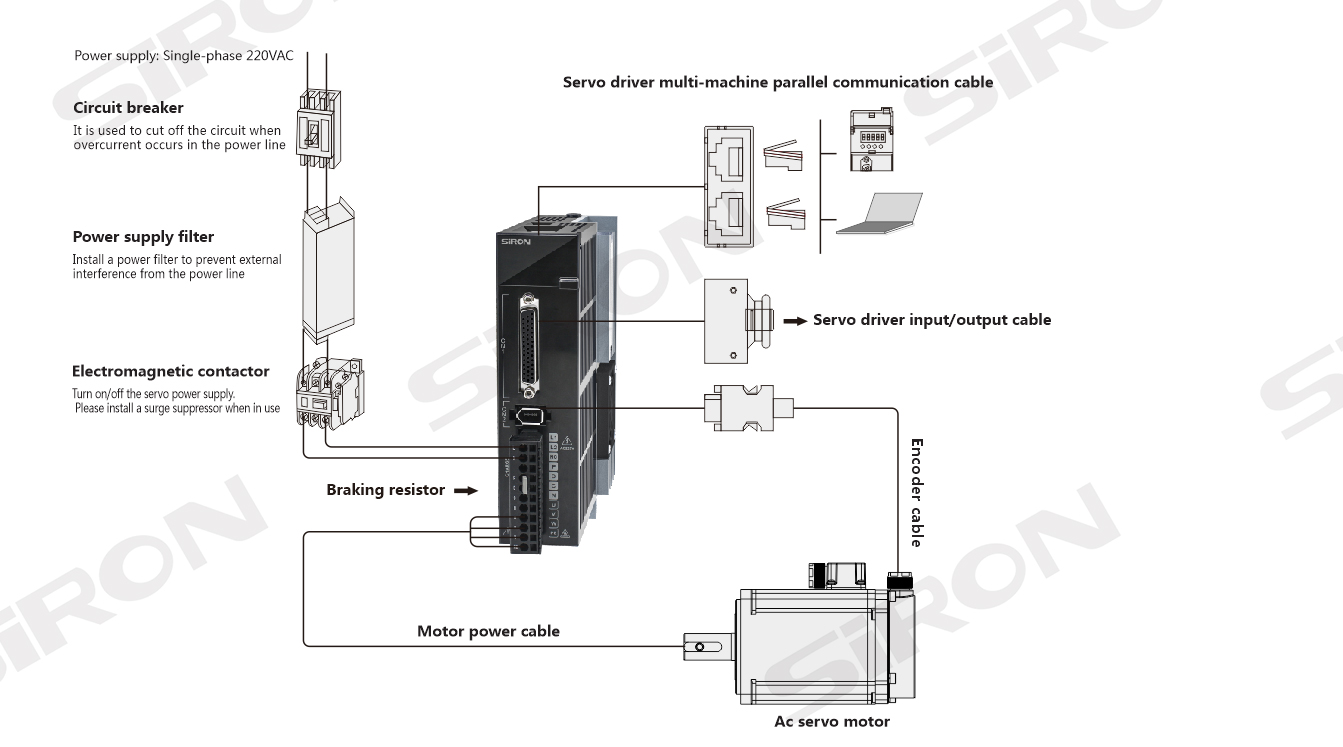 服务器控制系统接线图