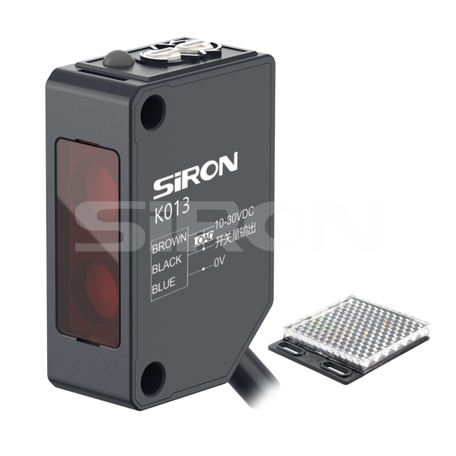 SiRON K013系列回归反射型光电传感器 IP67