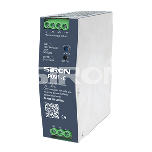 Siron P091-C系列120W经济铁路类型开关电源