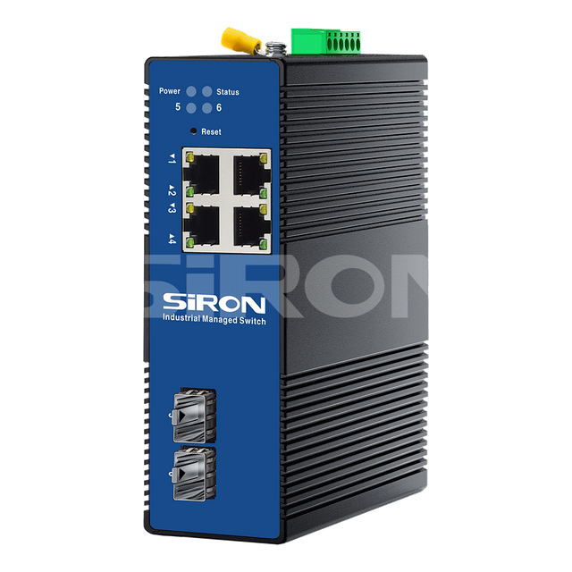 Siron T382-13 L2+网络管理2光学8电力工业开关