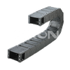 Siron X71系列内部高度45/55/65-完全封闭的外部开放式拖曳链