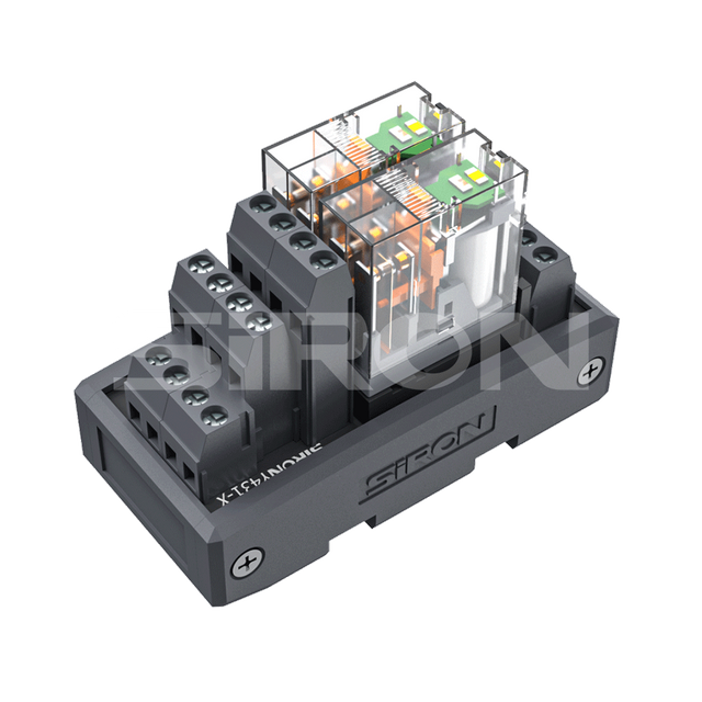 SiRON Y430-X~Y435-X系列宽底座型功率继电器模块