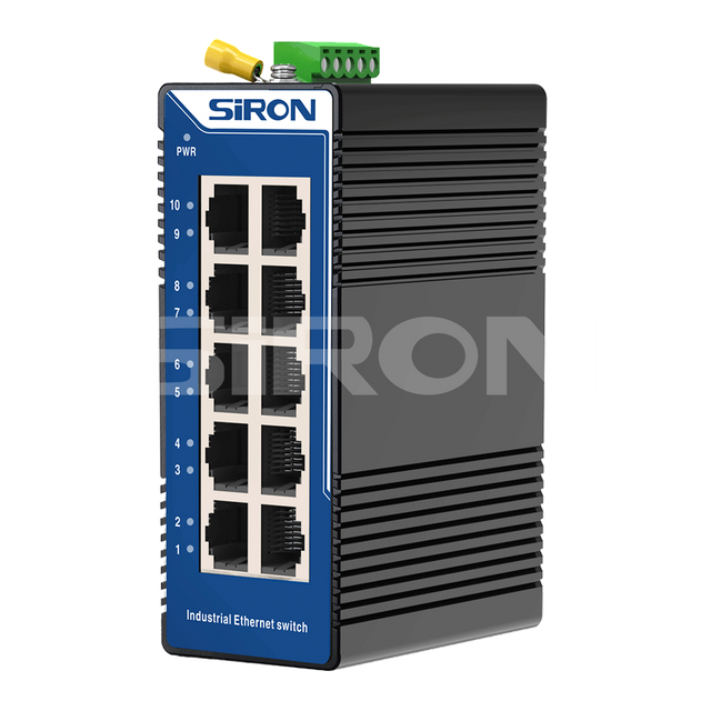 Siron T380-19未受管理的10端口工业开关
