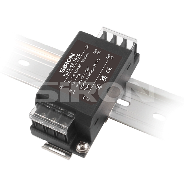 SiRON T073-E系列高浪涌抑制能力导轨滤波器
