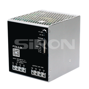 SiRON P174-3系列960W三相金属导轨开关电源