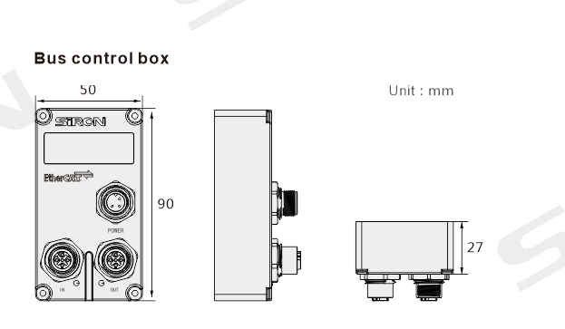 入境控制盒外观图
