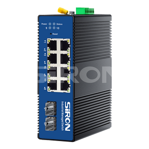 Siron T382-14 L2+网络管理2光学8电力工业开关