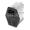 SiRON T073-K/T073-KB IEC 插座滤波器