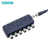 SiRON H422-8 IP​​67 分体式 M8 接线盒，带 LED 指示灯